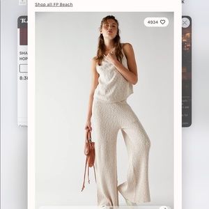 FREE PEOPLE ADELAIDE SWEATER SET